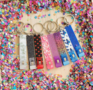 Credit Debit Card Nail Trendy Clip Gift for her Easter Accessories Graduation 